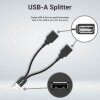 ALLDOCK Y-USB-Splitkabel