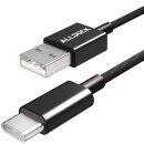 ALLDOCK USB-C Cable Black, 35cm