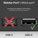 ALLDOCK USB-C charging cable, 35cm