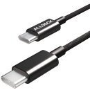 ALLDOCK USB-C to USB-C Cable Black, 35cm