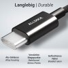 ALLDOCK USB-C to USB-C charging cable, 35cm