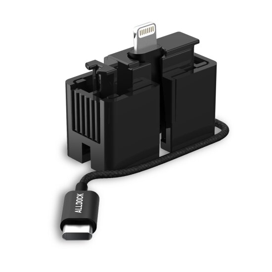 ALLDOCK Click-Adapter USB-C to Lightning