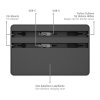 ALLDOCK Pro Walnuss