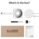ALLDOCK Magnetic Mount mit Magsafe-Ladegerät Weiß