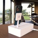 ALLDOCK Magnetic Mount mit Magsafe-Ladegerät Weiß