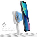 ALLDOCK Magnetic Mount mit Magsafe-Ladegerät Weiß