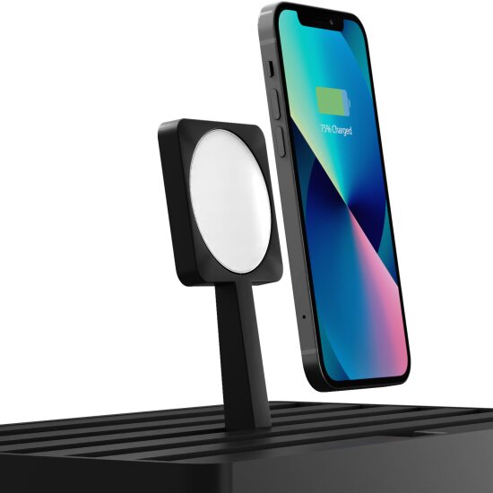 ALLDOCK Magnetic Mount mit Magsafe-Ladegerät Schwarz