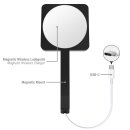 ALLDOCK Magnetic Mount mit Magsafe-Ladegerät Schwarz