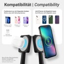 ALLDOCK Magnetic Mount mit Magsafe-Ladegerät Schwarz