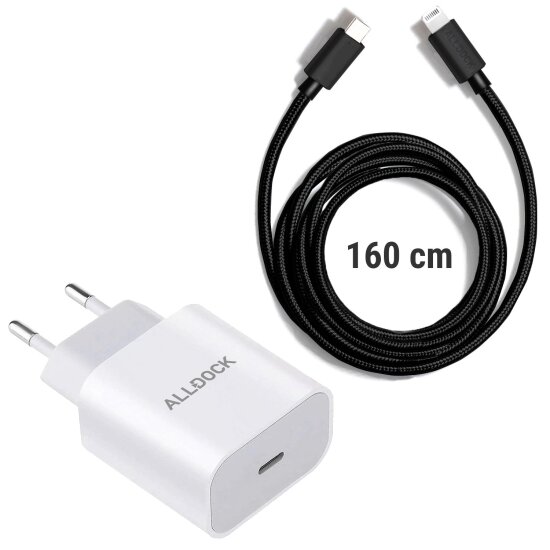 ALLDOCK Ladeset Apple Lightning