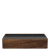 ALLDOCK Pro Max Walnuss - 6-Port USB-C Design Ladestation 160W - 2 Qi-Ladeflächen für bis zu 7 Geräte - Made in Germany